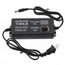 AC DC Adjustable Power Adapter Supply Plug 3-24V 2A 48W Speed Control Volt Display