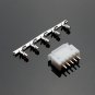 Excellway 10sets of 4S 5Pin 2.54mm Lipo Balance Jack Connector Plug Diy Housing Model Kit