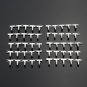 Excellway 10sets of 4S 5Pin 2.54mm Lipo Balance Jack Connector Plug Diy Housing Model Kit
