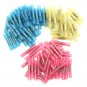 100Pcs Insulated Heat Shrink Wire Connectors Terminals Waterproof Marine Automotive Copper Wire Crim
