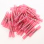 100Pcs Insulated Heat Shrink Wire Connectors Terminals Waterproof Marine Automotive Copper Wire Crim