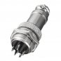 10 Sets GX16-6 16mm 6 Pin Male & Female Wire Panel Connector Aviation Connector Socket Plug