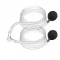 2pcs Air Stone Aerator Pond Water Oxygenator Solar Powered Oxygen Pump With Fixings