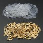 100Pcs Copper 6.3mm Female Spade Crimp Terminals 22-16AWG 0.5mm Thickness