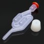 Plastic Brewed Check Valve Isolated Air Fermentation with Rubber Stopper