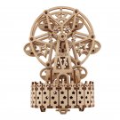 3D Wooden Ferris Wheel Puzzle Music Box DIY Assembly Toys Creative Gift