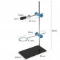 30cm Mini Lab Bracket Retort Support Stand Clip Clamp Flask Alcohol Bottle