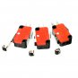 Wendao V-156-1C25 Micro Switch Long Hinge Roller Lever Stroke Limit Switches 10pcs