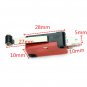Wendao V-156-1C25 Micro Switch Long Hinge Roller Lever Stroke Limit Switches 10pcs