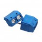 Excellway DR66 50pcs 2pins Printed Circuit Board Connector Block Screw Terminals