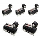 5pcs  Ultra Mini Roller Lever Actuator Micro Switch SPDT Sub Miniature Micro Switch