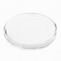 100PCS Rugged Wooden Commemorative Coin Display Case Capsule Holder Storage Collection Box