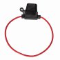 5pcs In Line Standard Blade Fuse Holder Splash Proof for 12V 30A Fuses Car Bike