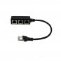 RJ45 Y Splitter Ethernet Cable Adapter 1 Male To 3 Female Port LAN Networking Cable