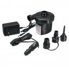 12V Electric Air Pump Electric Vacuum Compression Bags Pump Airbed Boat Inflator