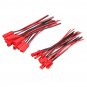 Excellway 20pcs 2 Pins JST Female Connector Plug Cable Wire Line 110mm 22AWG