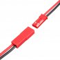 Excellway 20pcs 2 Pins JST Female Connector Plug Cable Wire Line 110mm 22AWG