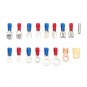 350pcs PVC Terminal Blocks Wire Terminals Connectors+328pcs Heat Shrink Tube with Storage Box