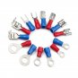 350pcs PVC Terminal Blocks Wire Terminals Connectors+328pcs Heat Shrink Tube with Storage Box