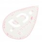 6 Set Clear Straight Curve Ruler Drawing Line Sewing Dressmaking Design Tools