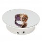 ABS 360 Degree Jewelry Mirror Effect Rotary Display Stand Turn Table