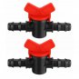 Drip Irrigation System Watering Tee Joint Kits Water Irrigation 16PE Tupe Pipe Connctors Joint Set
