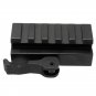 Quick Release Low Profile Compact Riser Quick Detachable 20mm Picatinny Rail Mount Adapter