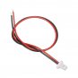Excellway 100Pcs Mini Micro JST 1.0mm SH 2-Pin Connector Plug With Wires Cables 150mm