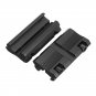 2Pcs 11mm Dovetail to 20mm Picatinny Weaver Rail Converter Adapter Scope Mount w/ Wrench