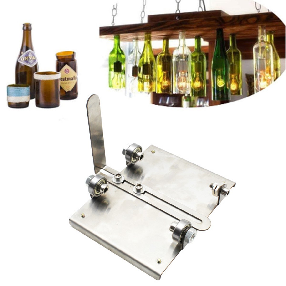 DIY Glass Jar Bottle Cutter Art Craft Handmade Tool Cutting Machine