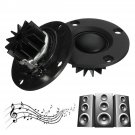 DIY Tweeter Speaker 2pcs 6Ohm 6 30W Dome Silk Film HiFi Treble Heatsink GL Speakers