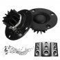DIY Tweeter Speaker 2pcs 6Ohm 6 30W Dome Silk Film HiFi Treble Heatsink GL Speakers