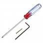 Red Dot Laser Bore Sighter .22 to .50 Caliber Sighting Positioning Laser Boresighter Kit