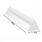 20cm Optical Glass Crystal Triple Triangular Prism Photography or Teaching Physics Light Spectrum