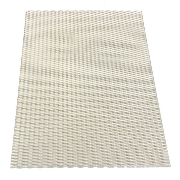 300x200mm Titanium Metal Mesh Perforated Diamond Holes Plate 1mm