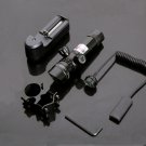 Hand Adjustable Red Dot Laser Sight Light Scope Barrel Rail Mount Kit with Battery Charger