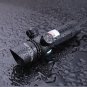 Hand Adjustable Red Dot Laser Sight Light Scope Barrel Rail Mount Kit with Battery Charger