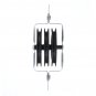 6Pcs/Set Mechanical Effect Mechanics Demonstration Pulleys Physical Laboratory Equipment Experiment