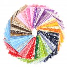 56Pcs Cotton Cloth Fabric Sewing Patchwork DIY Clothing Craft Quilting