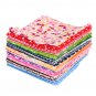 56Pcs Cotton Cloth Fabric Sewing Patchwork DIY Clothing Craft Quilting