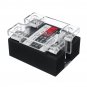 Single-Phase Solid State Relay 24-380VAC SSR-40A AC Control DC Heat Sink Relay