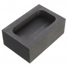 5 OZ Graphite Crucible Ingot Bar Combo Mold For Silver Gold Melting Casting