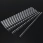 10Pcs 250mm OD 12mm 1.5mm Thick Wall Borosilicate Glass Blowing Tube