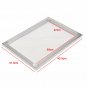 27x39cm Aluminum Screen Frame with 47T 120 Mesh Silk Screen Printing Net
