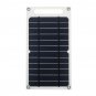 6V 10W 1.5A Portable Monocrystalline Solar Panel Slim & Light USB Charger Charging Power Bank Pad