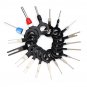 18Pcs Terminal Removal Tool Kit Wiring Connector Pin Release Extractor Electrical Wiring Extractor