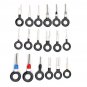 18Pcs Terminal Removal Tool Kit Wiring Connector Pin Release Extractor Electrical Wiring Extractor