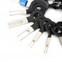 18Pcs Terminal Removal Tool Kit Wiring Connector Pin Release Extractor Electrical Wiring Extractor