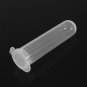 100Pcs 7ml Centrifuge Test Tube Vial Container Clear Plastic with Snap Cap