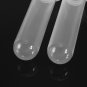 100Pcs 7ml Centrifuge Test Tube Vial Container Clear Plastic with Snap Cap